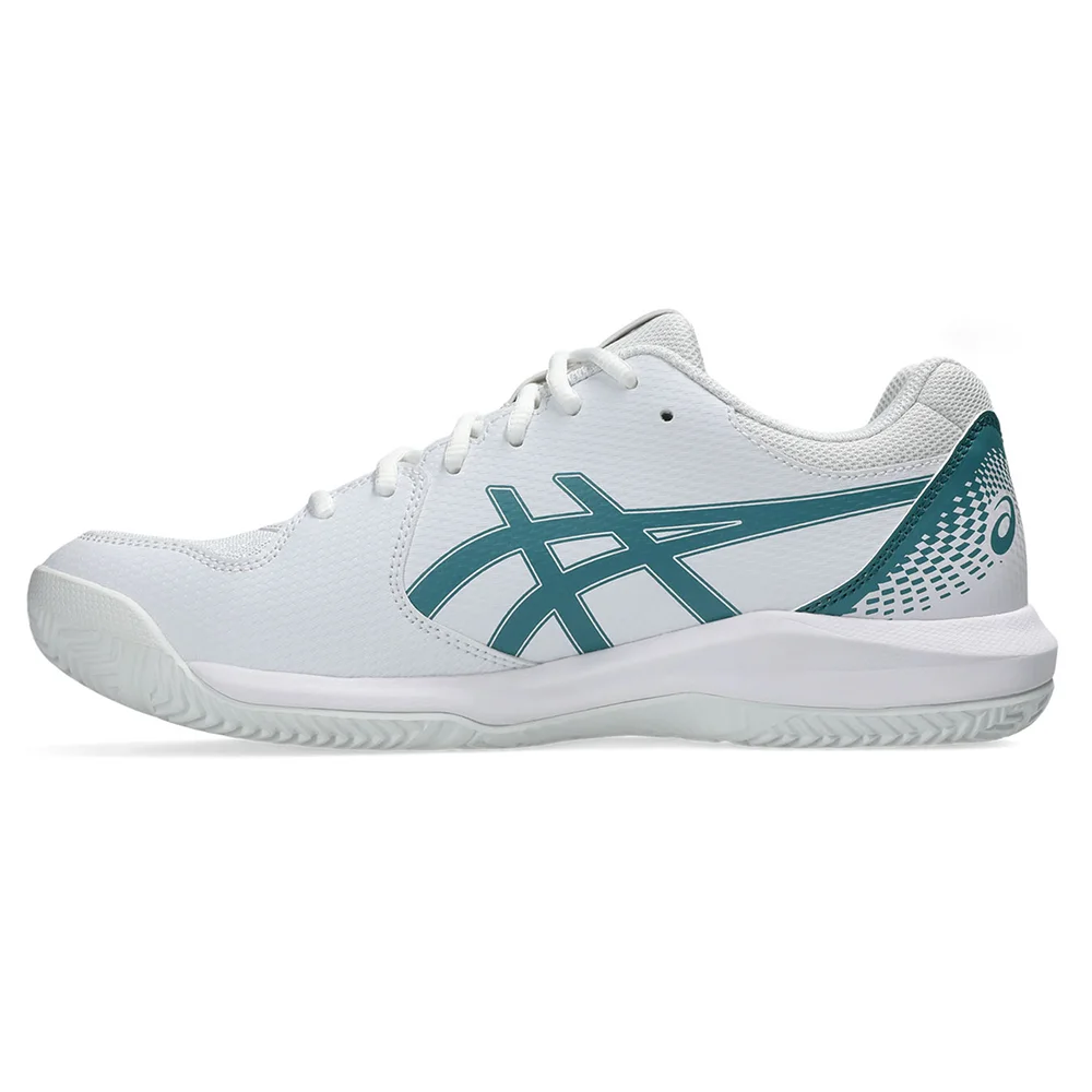 Asics Gel-Dedicate 8 Padel Hombre Blanco Pino Misty — calzado de pádel para hombre con estabilidad y amortiguación - imagen 2