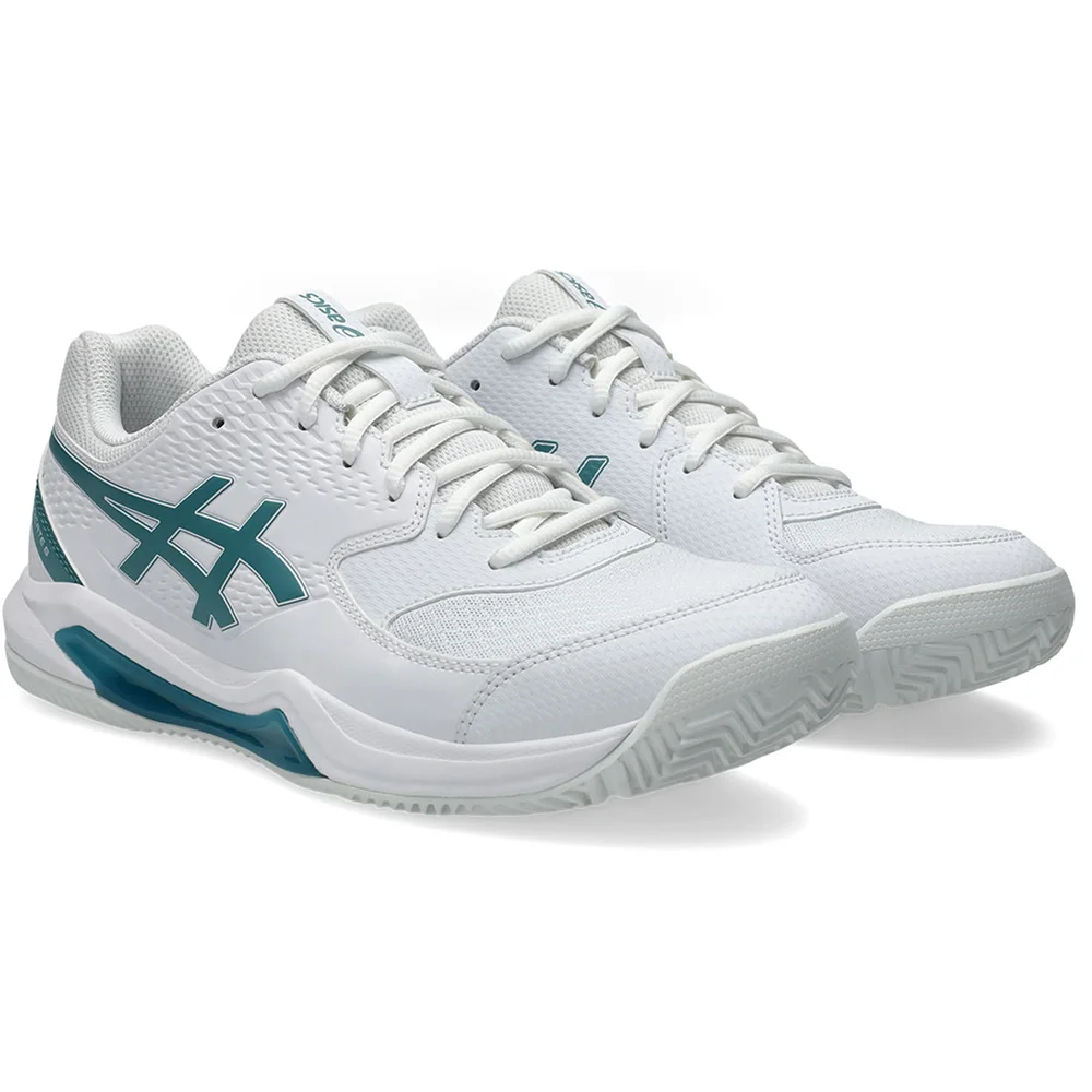 Asics Gel-Dedicate 8 Padel Hombre Blanco Pino Misty — calzado de pádel para hombre con estabilidad y amortiguación - imagen 3