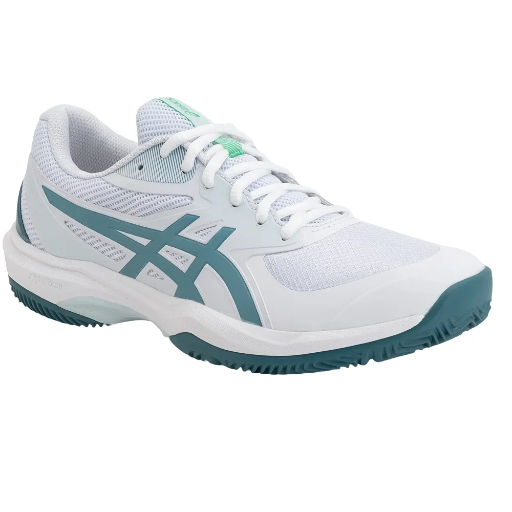 Asics Game FF Padel Hombre Blanco Misty Pine — control y estabilidad - imagen 2