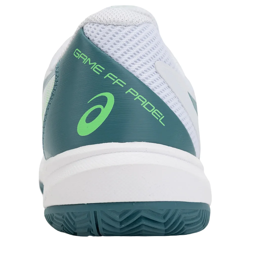 Asics Game FF Padel Hombre Blanco Misty Pine — control y estabilidad - imagen 6