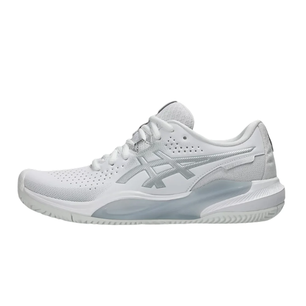 Asics Gel-Challenger 15 Clay Mujer Blanco Plata Puro — Diseñadas para el Movimiento Lateral | Tecnología de Amortiguación GEL™ - imagen 2