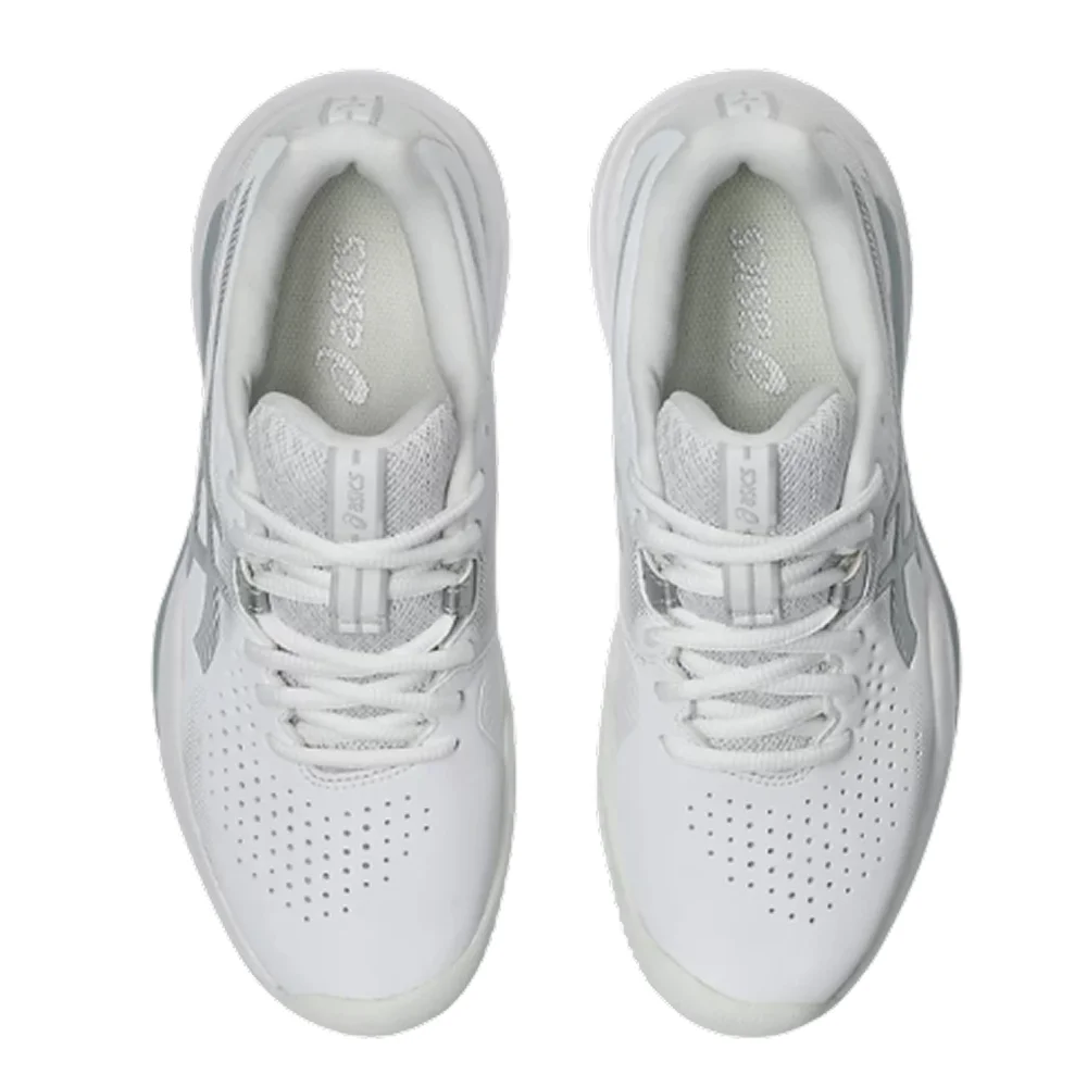 Asics Gel-Challenger 15 Clay Mujer Blanco Plata Puro — Diseñadas para el Movimiento Lateral | Tecnología de Amortiguación GEL™ - imagen 6