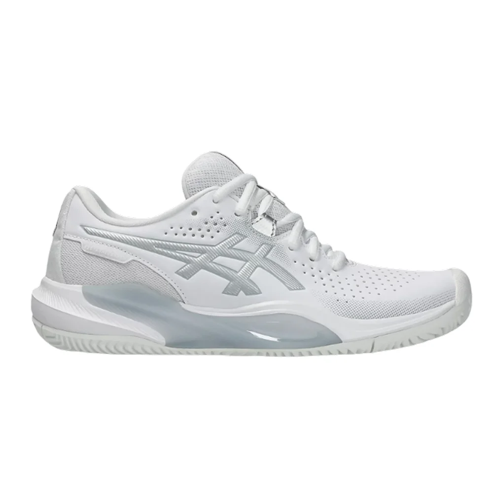 Asics Gel-Challenger 15 Clay Mujer Blanco Plata Puro — Diseñadas para el Movimiento Lateral | Tecnología de Amortiguación GEL™ - imagen 1