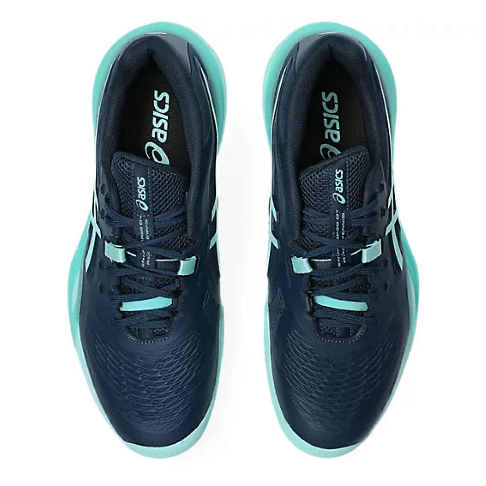 Asics Gel-Resolution X Clay Men Night Sky Illuminate Mint - imagen 6
