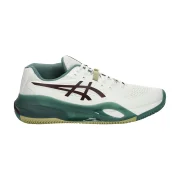 Asics Gel-Resolution X Clay Hombre Blanco Berenjena oscuro