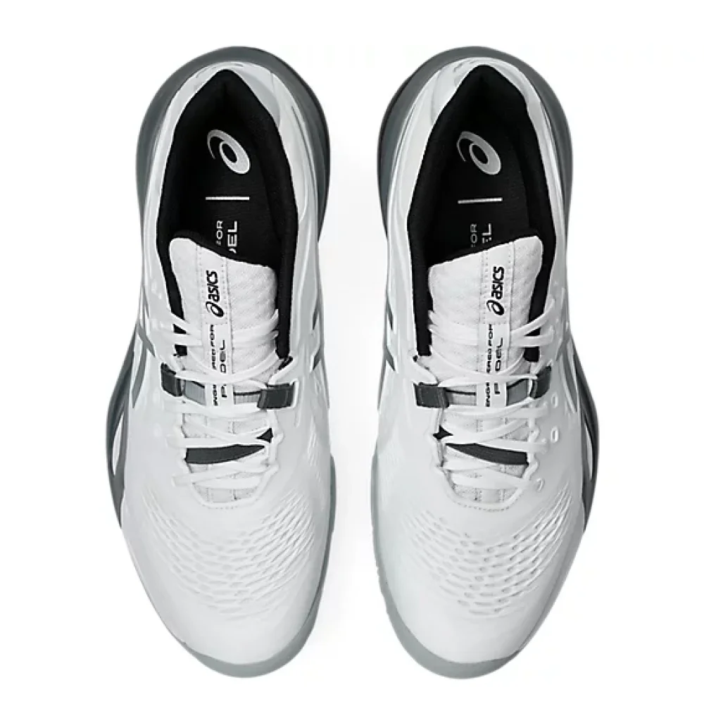Zapatillas de Pádel Asics Gel-Resolution X Padel Hombre White Steel Grey - imagen 6