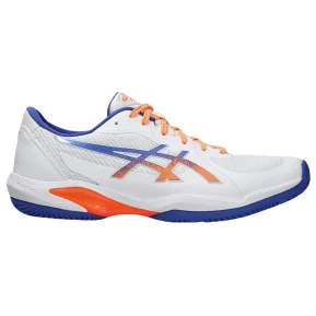Asics Solution Swift FF 2 Padel Hombre Blanco Azul Cobalto Oscuro