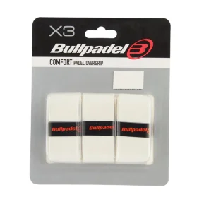 OVERGRIPS BULLPADEL BLANCOS 3 Unidades GB-1200