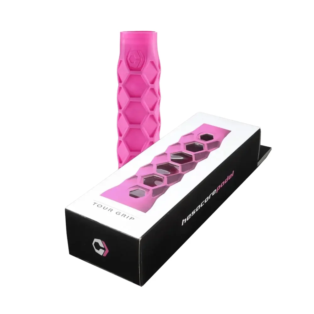 Bullpadel Fuchsia Hesacore Grip – Grip profesional ergonómico de pádel - imagen 3