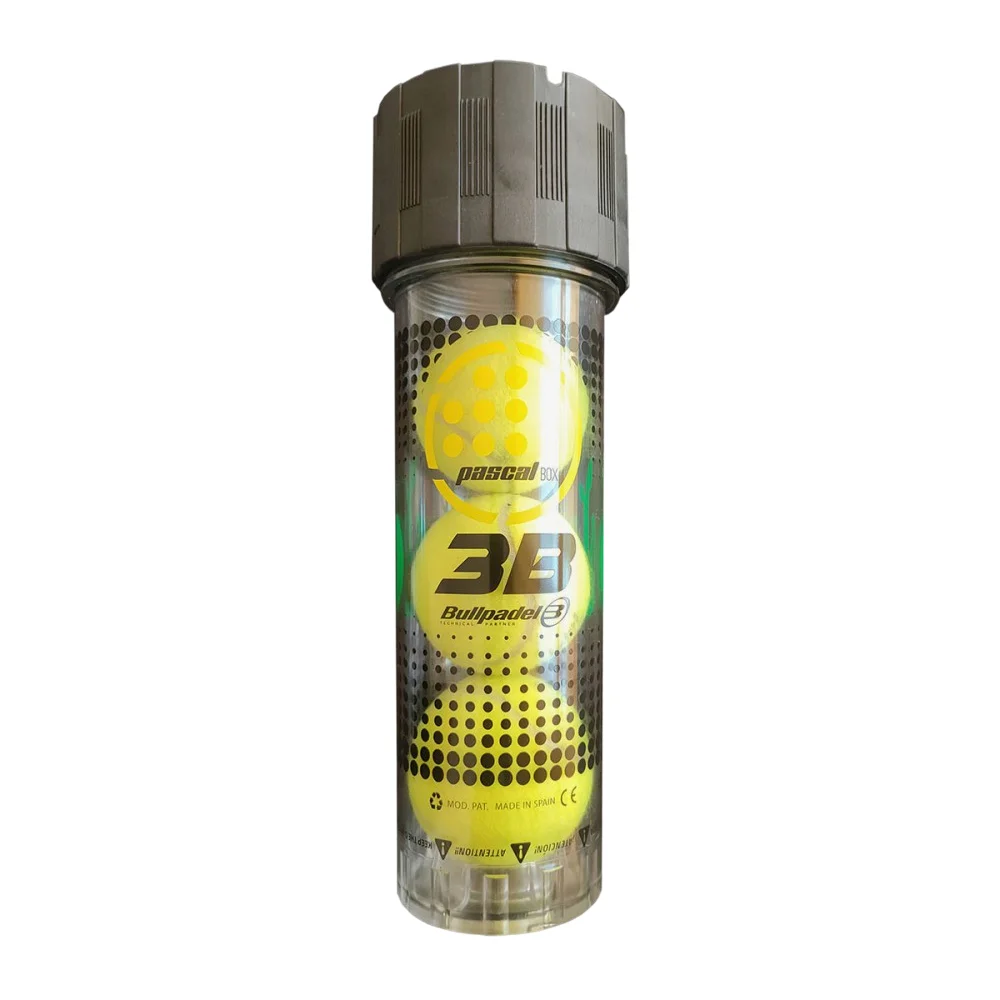 Bullpadel Pascal Box 3B – Presurizador profesional de pelotas - imagen 1