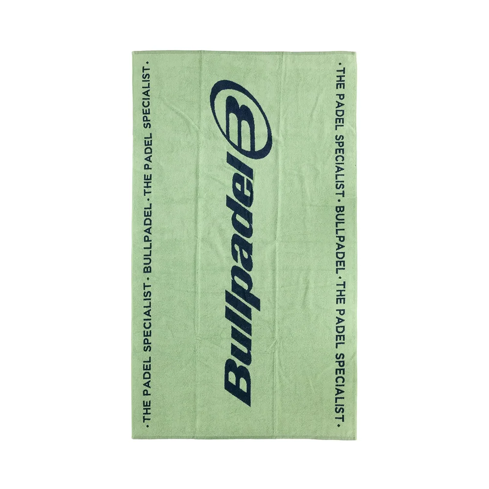 Bullpadel BPTOWEL26 Verde 2026 – toalla grande para ducha y deporte - imagen 1