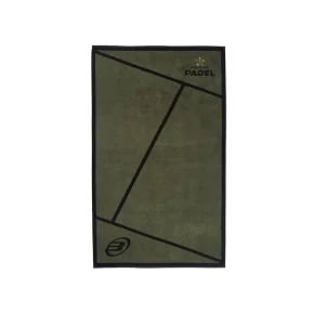 Bullpadel Toalla Premier Padel Caqui Negro