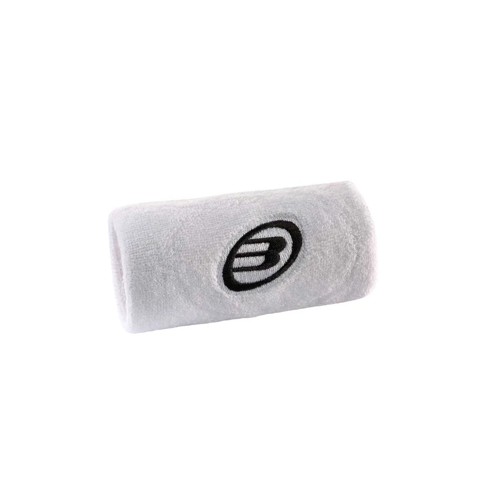 Bullpadel BPMU262 Muñequera Negro Blanco – muñequeras de pádel, pack de 2 - imagen 3