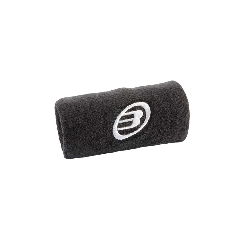 Bullpadel BPMU262 Muñequera Negro Blanco – muñequeras de pádel, pack de 2 - imagen 2