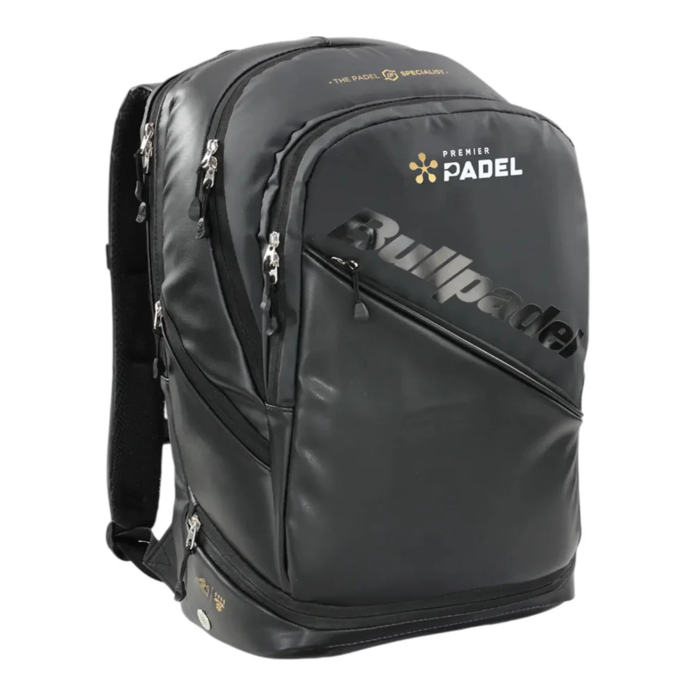 Bullpadel Mochila BPM Hack Negro Premier Padel 2025 – mochila profesional de pádel - imagen 2