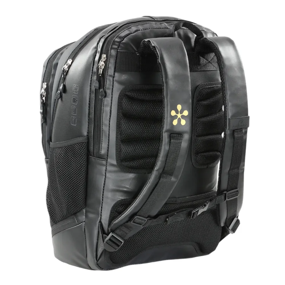 Bullpadel Mochila BPM Hack Negro Premier Padel 2025 – mochila profesional de pádel - imagen 4