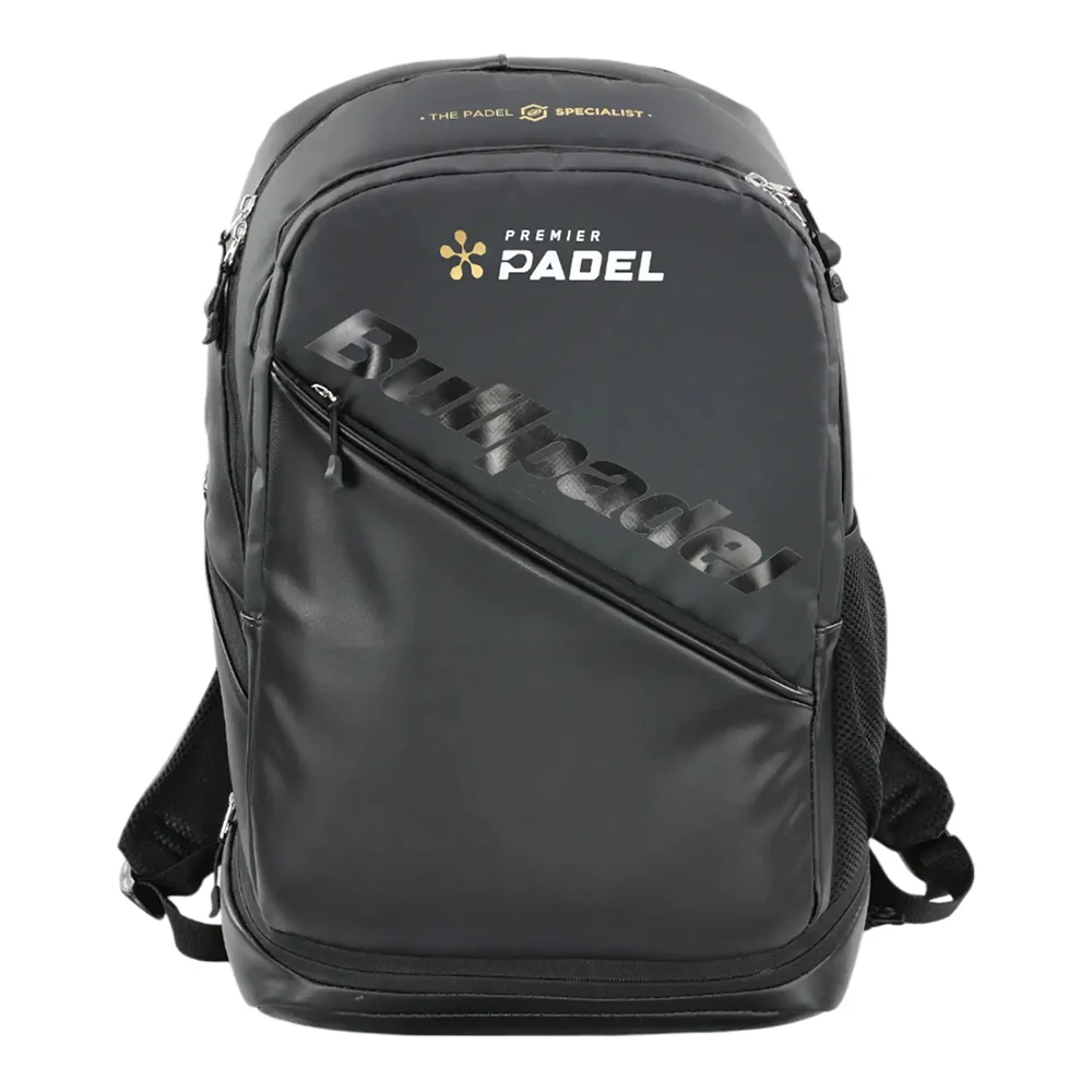 Bullpadel Mochila BPM Hack Negro Premier Padel 2025 – mochila profesional de pádel - imagen 1