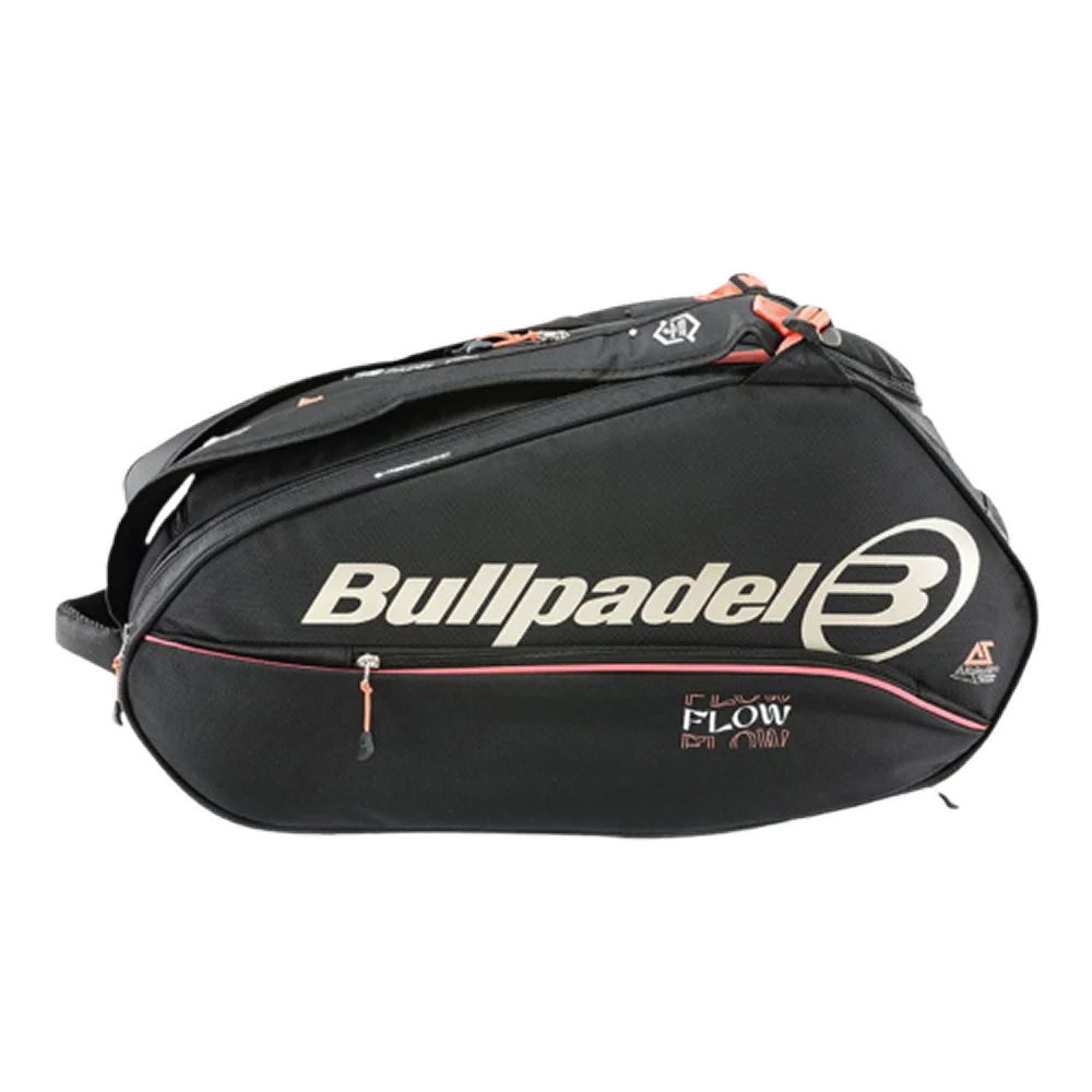 Bolsa deportiva Bullpadel BPP-24006 Flow 005 negra – protección térmica y capacidad para 4 palas - imagen 1