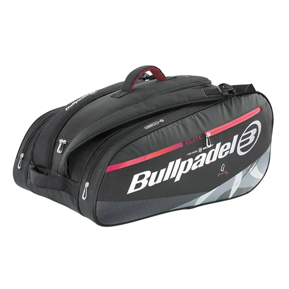 Bolsa Deportiva Bullpadel BPP-23019 Elite Negro – autógrafo de Gemma Triay, gran capacidad y protección térmica - imagen 2