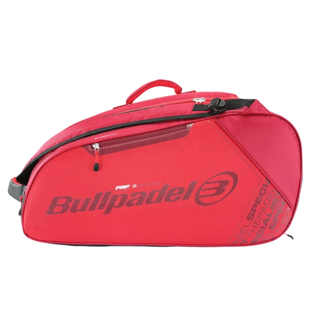 Bullpadel bolsa deportiva BPP-24014 Performance Rojo 2024 – bolsa de pádel roja con protección térmica y compartimento transpirable para zapatillas - imagen 3