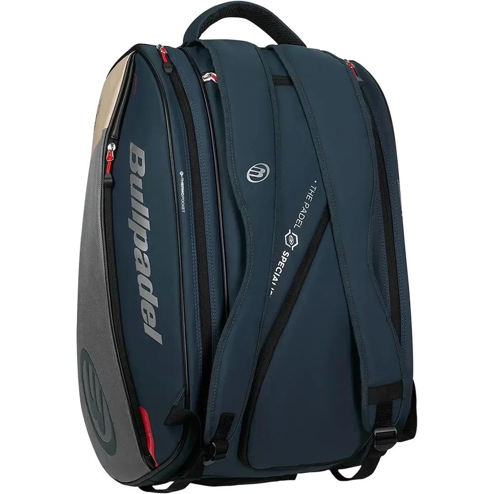 Bullpadel BPP26017 Neuron Gris Oscuro Bolsa de Pádel 2026 – bolsa térmica para hasta 4 raquetas - imagen 3