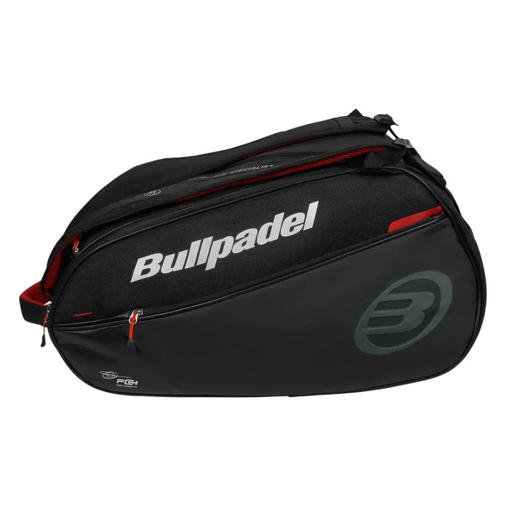 Bolsa de pádel Bullpadel BPP26020 Neuron Negro 2026 – bolsa térmica para hasta 4 raquetas - imagen 1