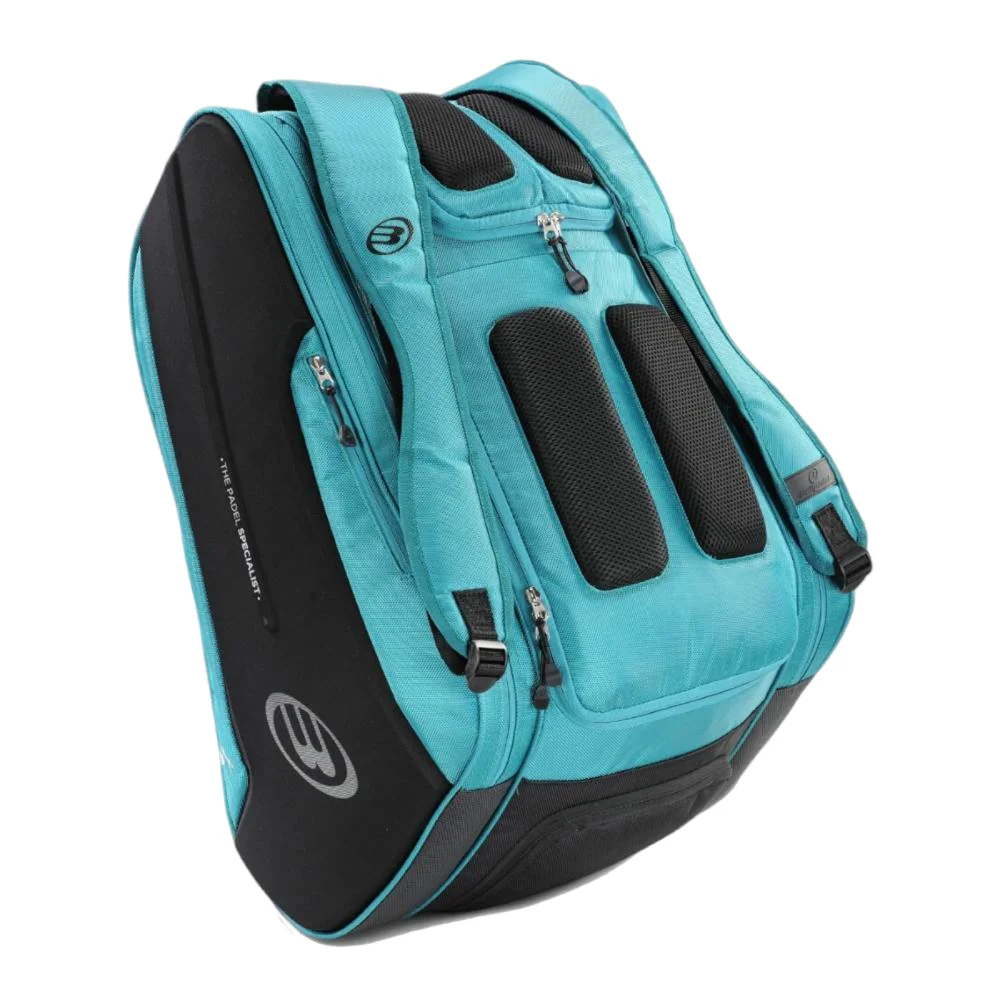 Bullpadel Hack Azul — bolsa de pádel de Paquito Navarro con compartimentos térmicos - imagen 4