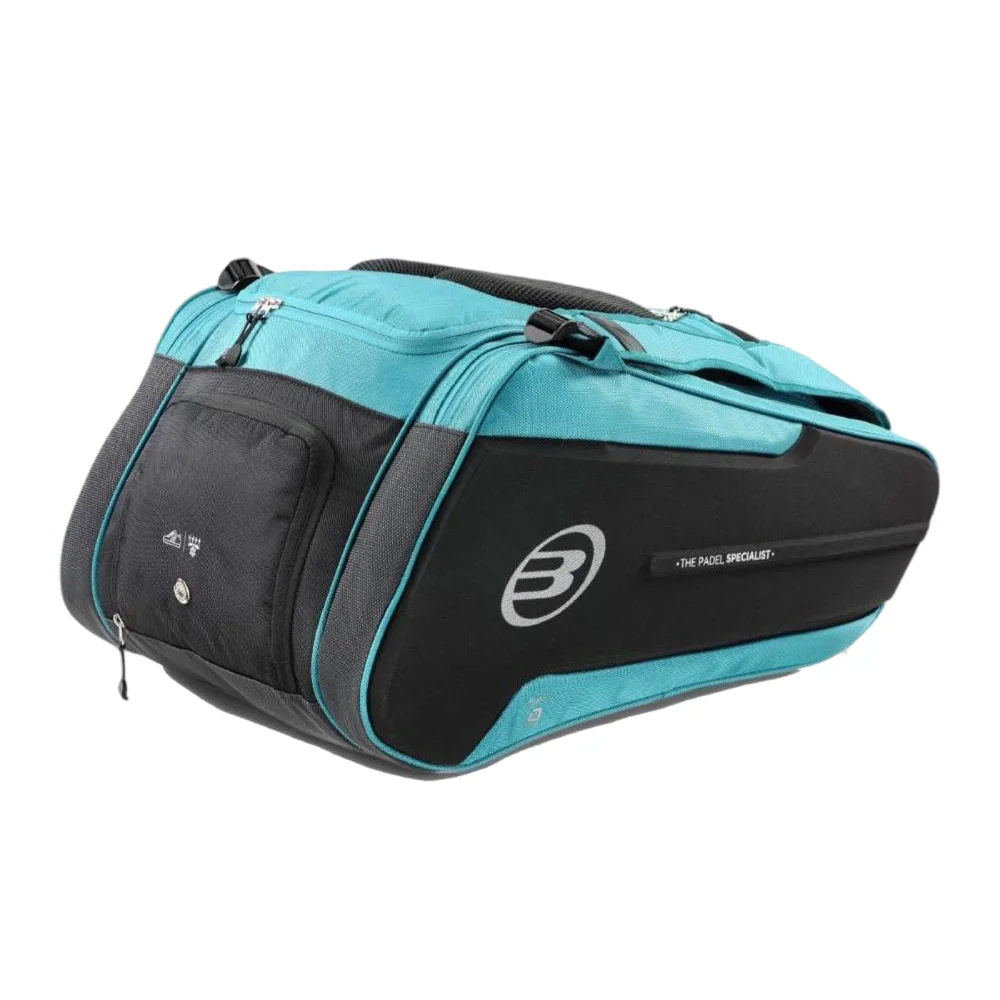 Bullpadel Hack Azul — bolsa de pádel de Paquito Navarro con compartimentos térmicos - imagen 5