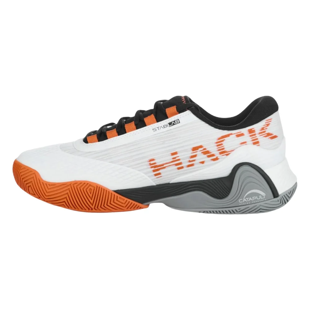 Bullpadel Hack Vibram 25I Hombre Naranja – Zapatillas de pádel profesionales - imagen 3