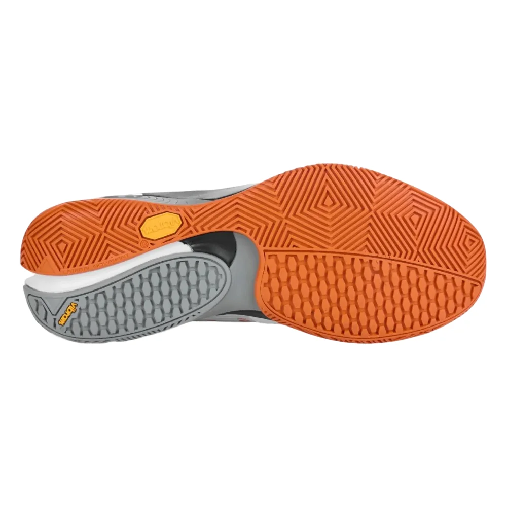 Bullpadel Hack Vibram 25I Hombre Naranja – Zapatillas de pádel profesionales - imagen 4
