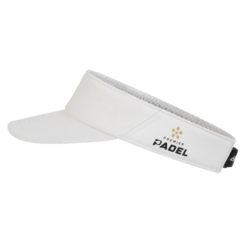 Bullpadel BPV-PMR2606 Premier Blanca – Visera de pádel para mujer - imagen 3