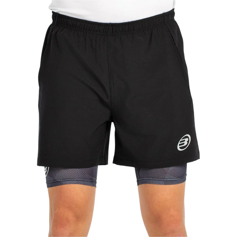 Bullpadel Manzan Pantalón corto negro – Colección línea Master imagen 2 Bullpadel Manzan Pantalón corto negro – Colección línea Master - imagen 2