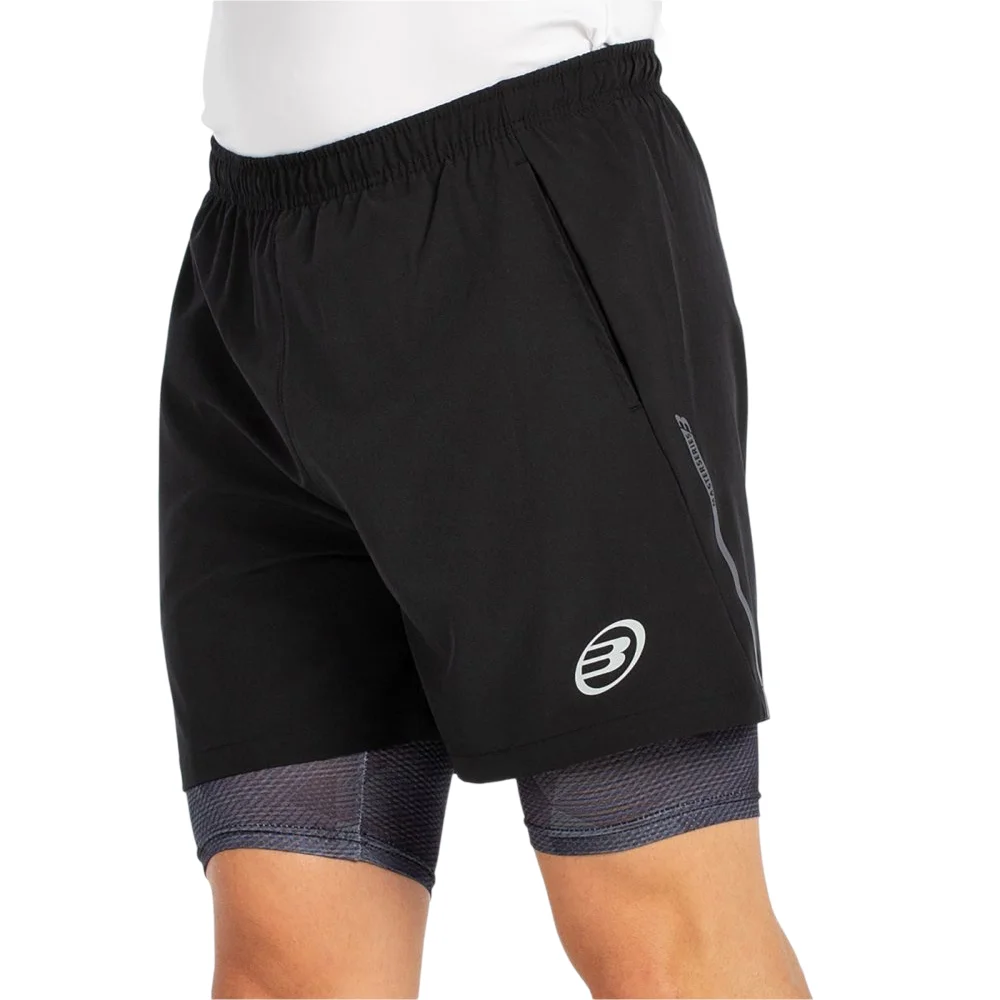 Bullpadel Manzan Pantalón corto negro – Colección línea Master imagen 1 Bullpadel Manzan Pantalón corto negro – Colección línea Master - imagen 1