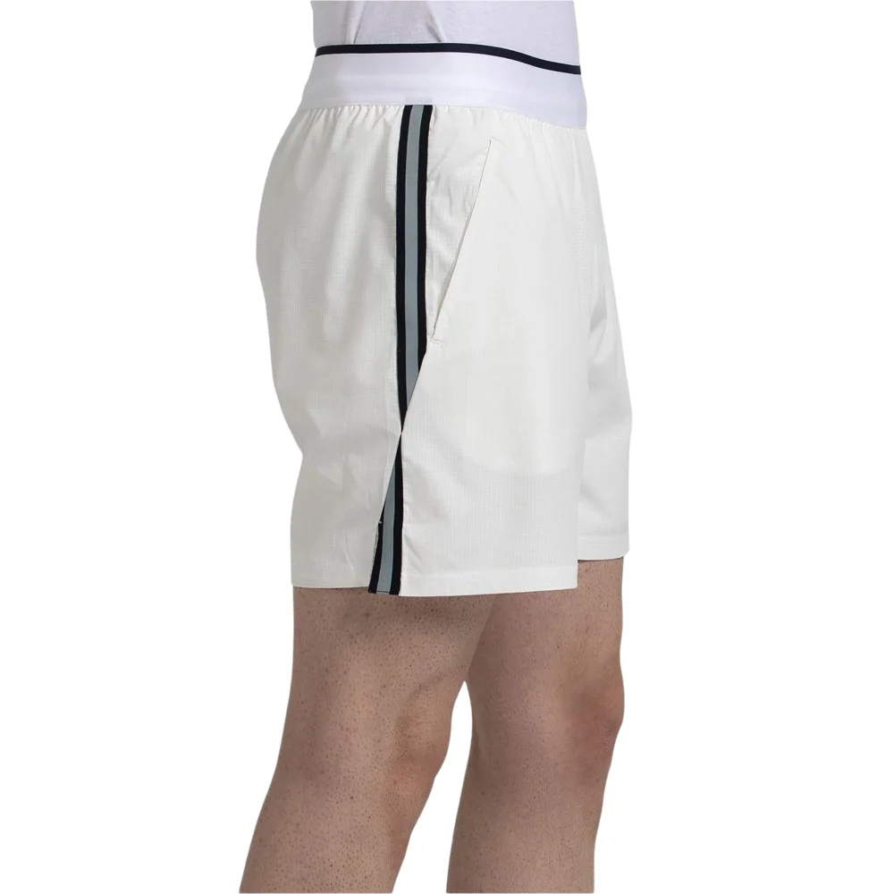 Bullpadel Trevejo Pantalón corto de pádel blanco – Tecnología Quickerdry - imagen 3