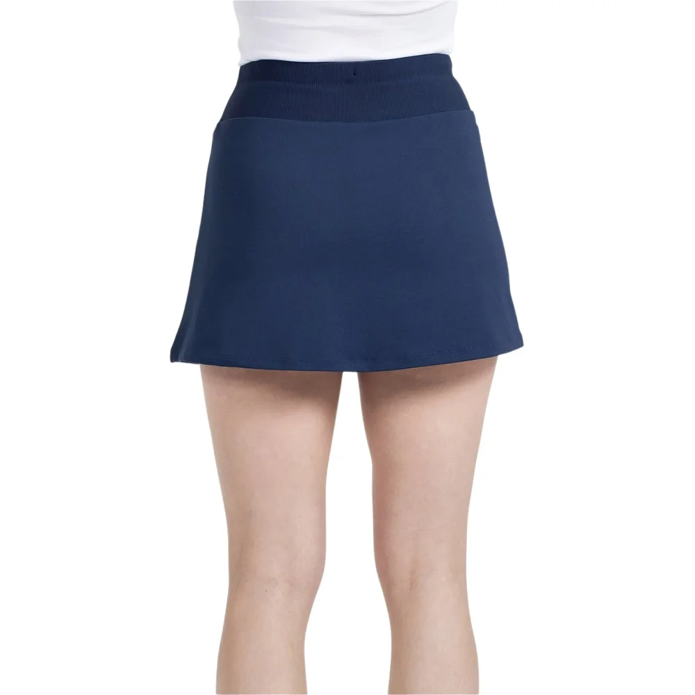 Bullpadel Parele Falda Azul Marino — falda de pádel con short interior Drynamic - imagen 4