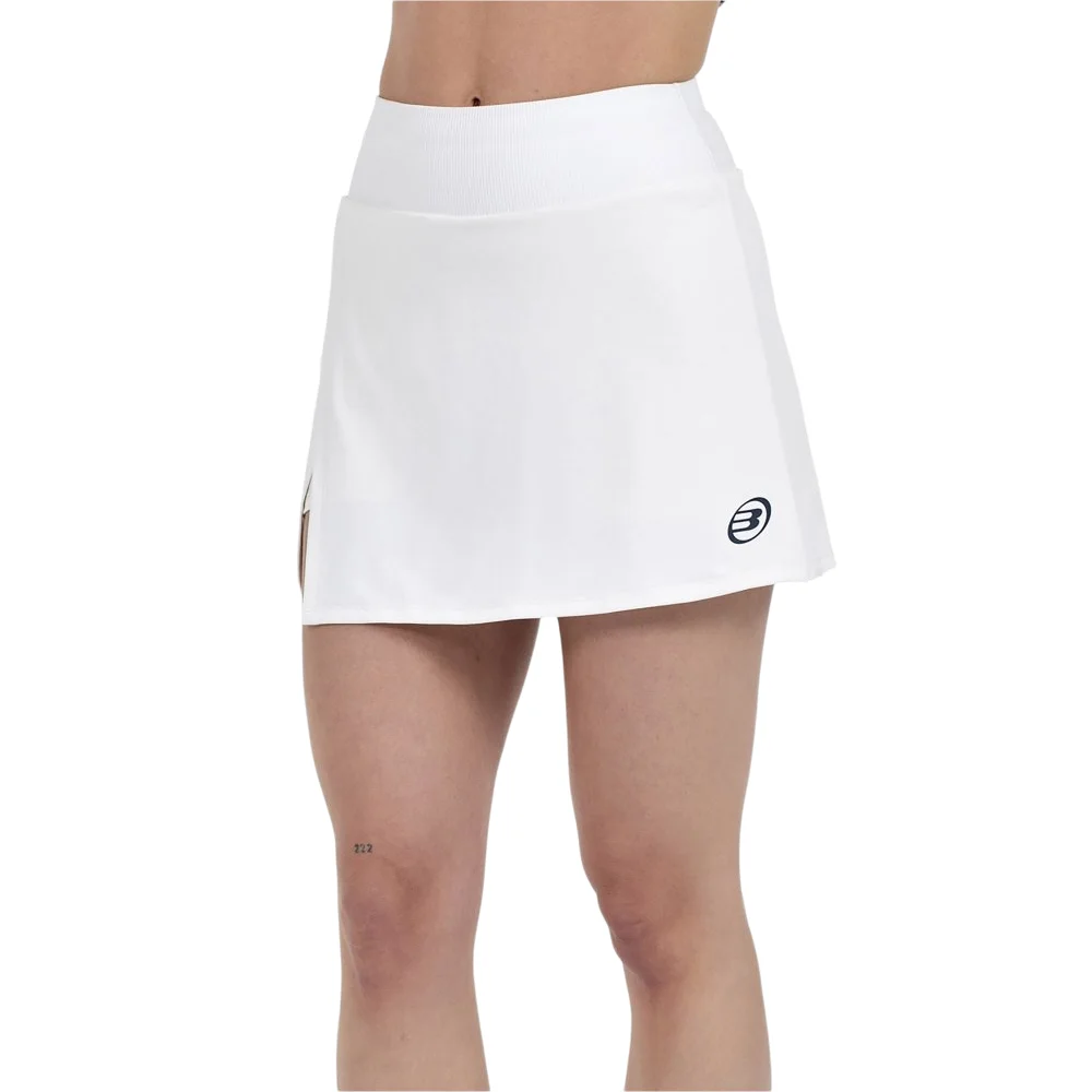 Bullpadel Parele Faldas Blancas — falda de pádel con shorts interiores - imagen 1