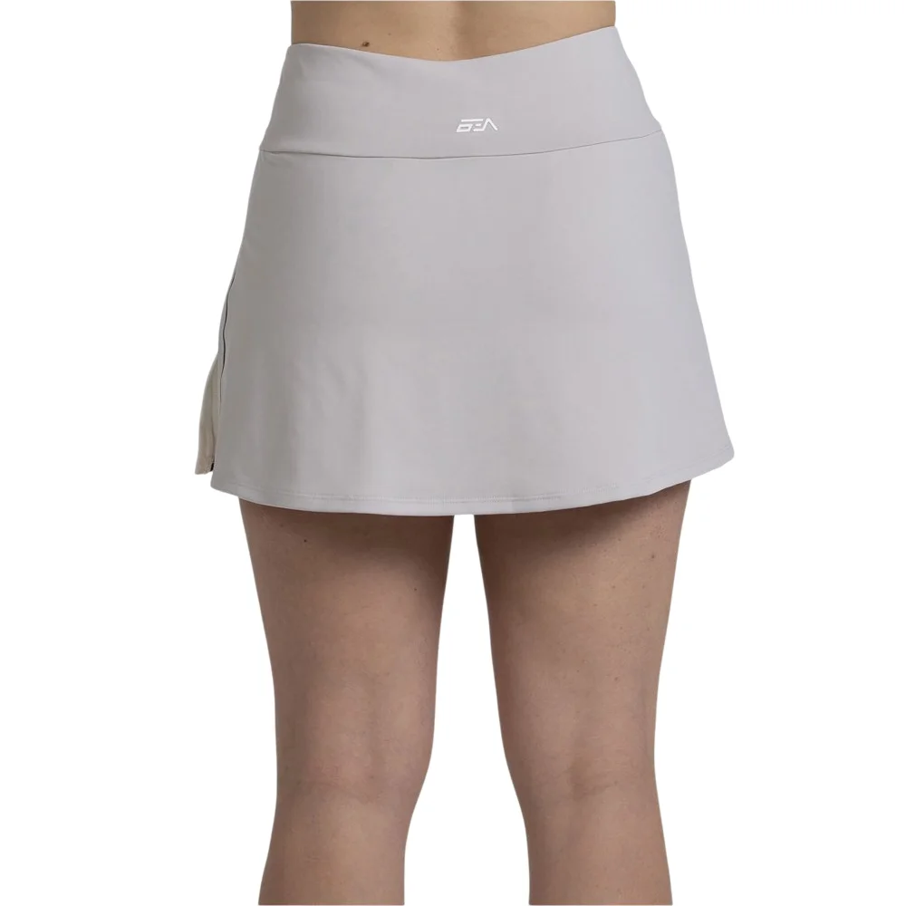 Bullpadel Pugue Falda Bone blanco – falda de pádel con short y Drynamic - imagen 4