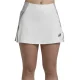 Bullpadel Pugue Falda Bone blanco Talla L – falda de pádel con short y Drynamic - imagen 1