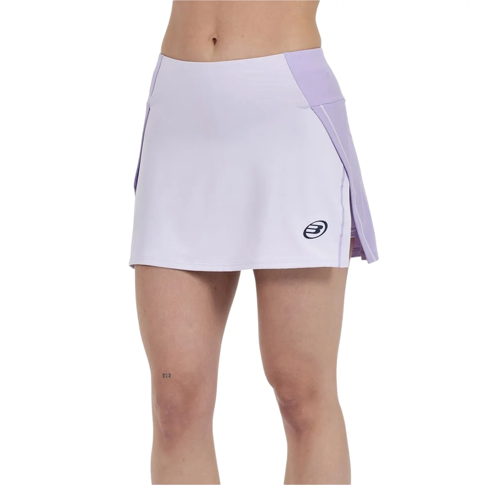 Bullpadel Pugue Falda Moradas – falda de pádel con shorts - imagen 1