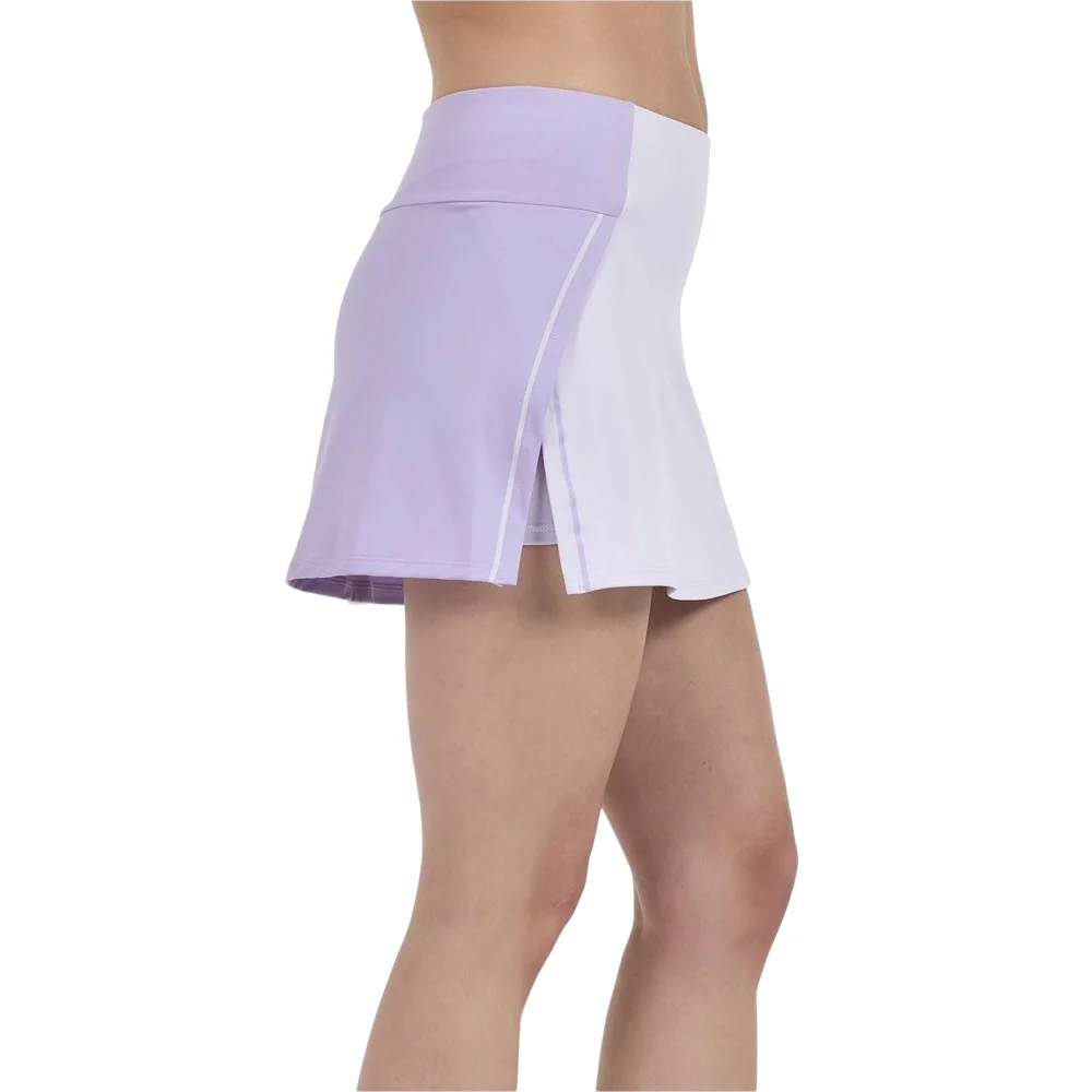 Bullpadel Pugue Falda Moradas – falda de pádel con shorts - imagen 3