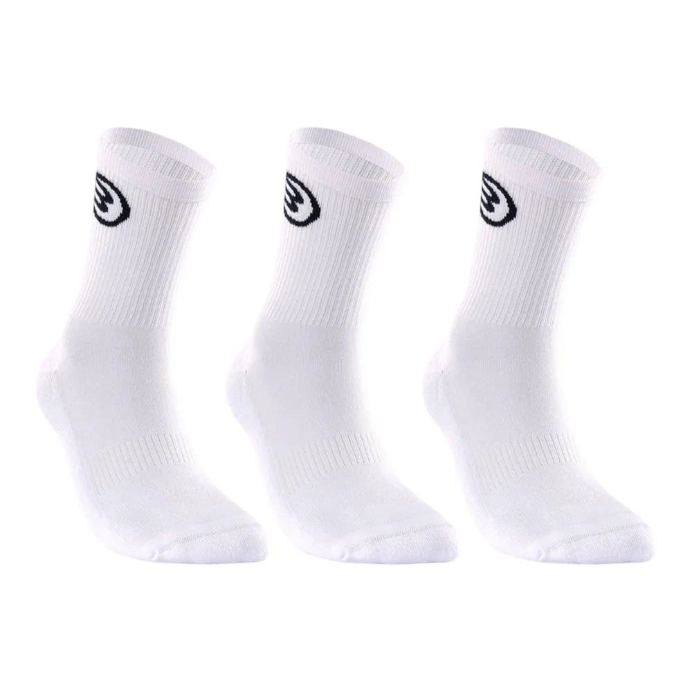 Bullpadel Pack 3 calcetines blancos (BP262) - imagen 1
