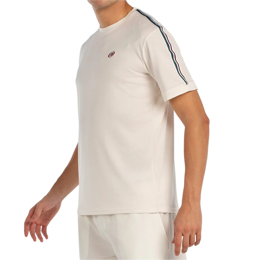 Bullpadel Alder Blanco Hueso Camiseta de pádel - imagen 2