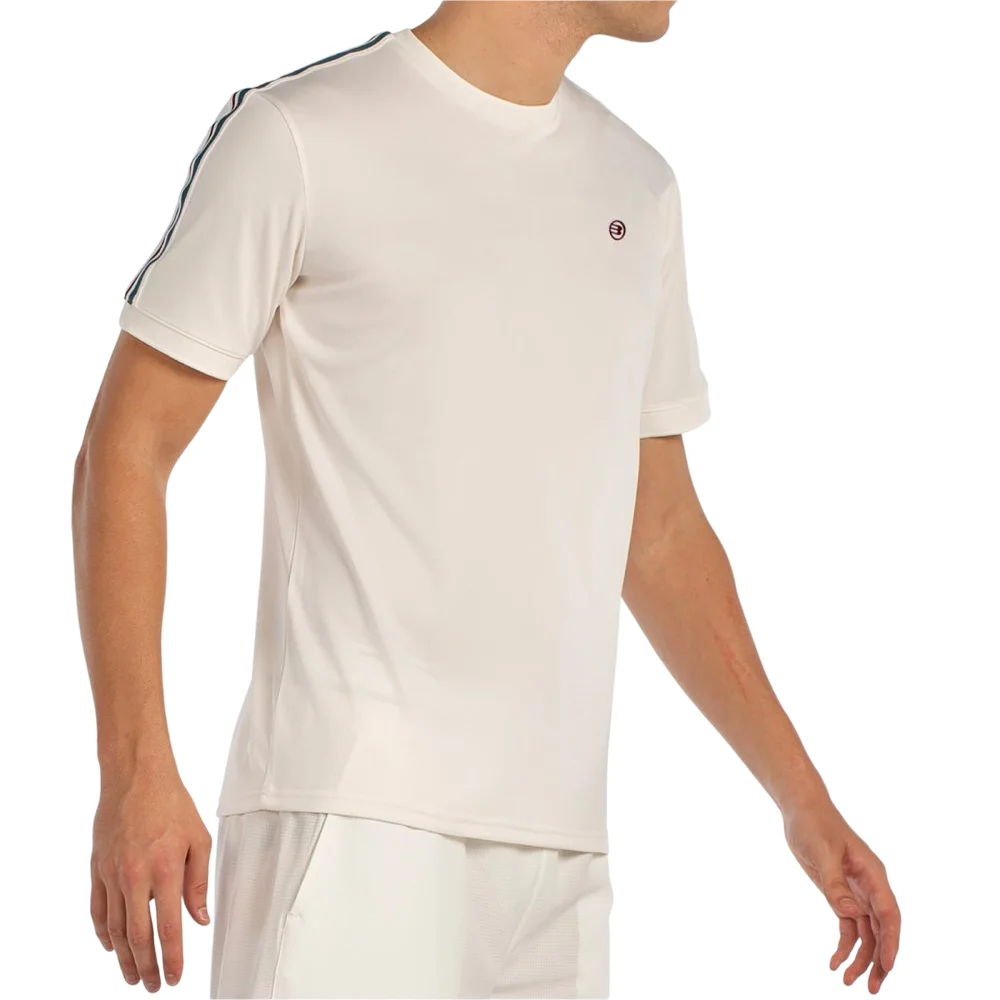 Bullpadel Alder Blanco Hueso Camiseta de pádel - imagen 3