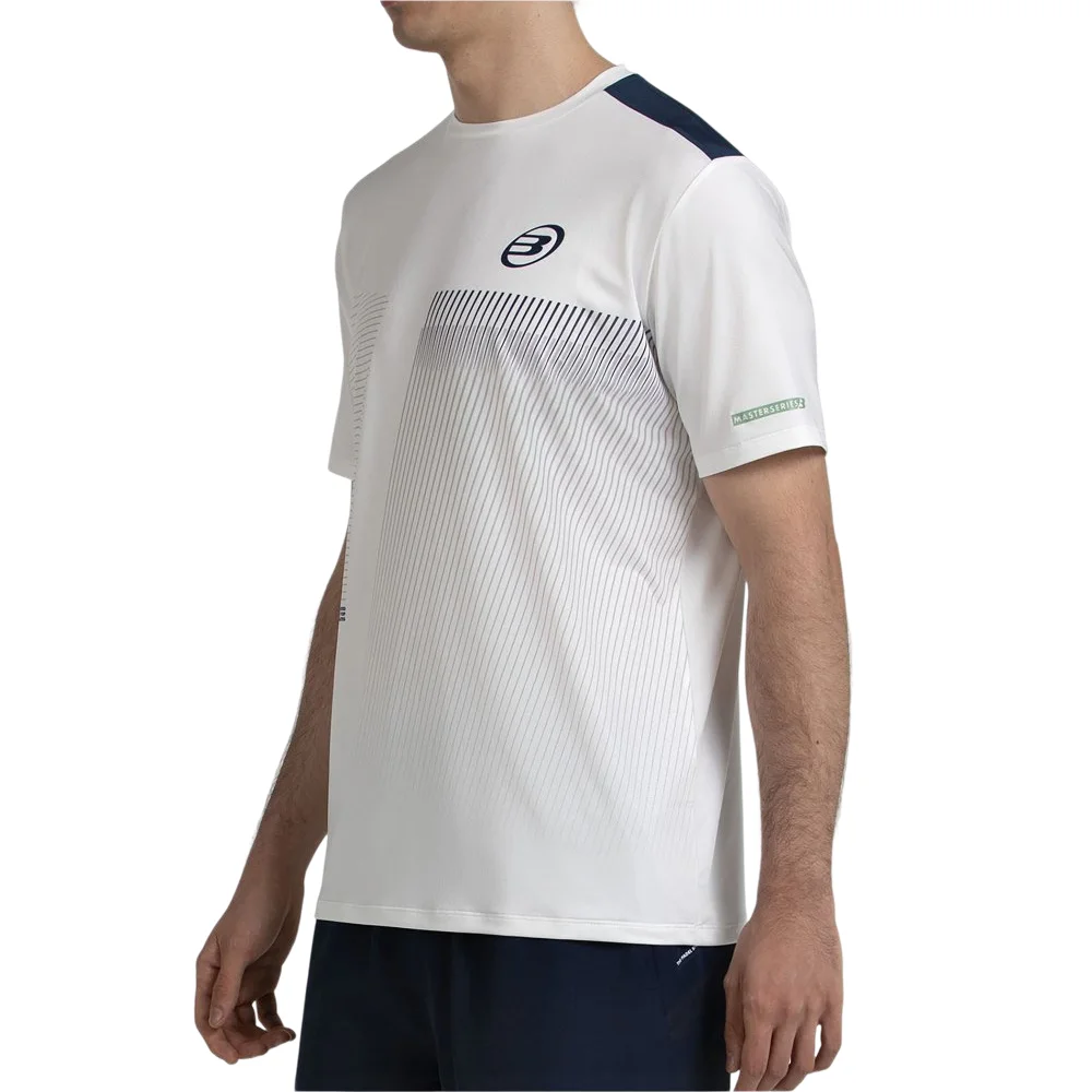 Camiseta Bullpadel Motril blanca – Colección Master 2026 - imagen 3