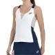 Camiseta de tirantes de pádel Bullpadel Porson Mujer Hueso - imagen 2