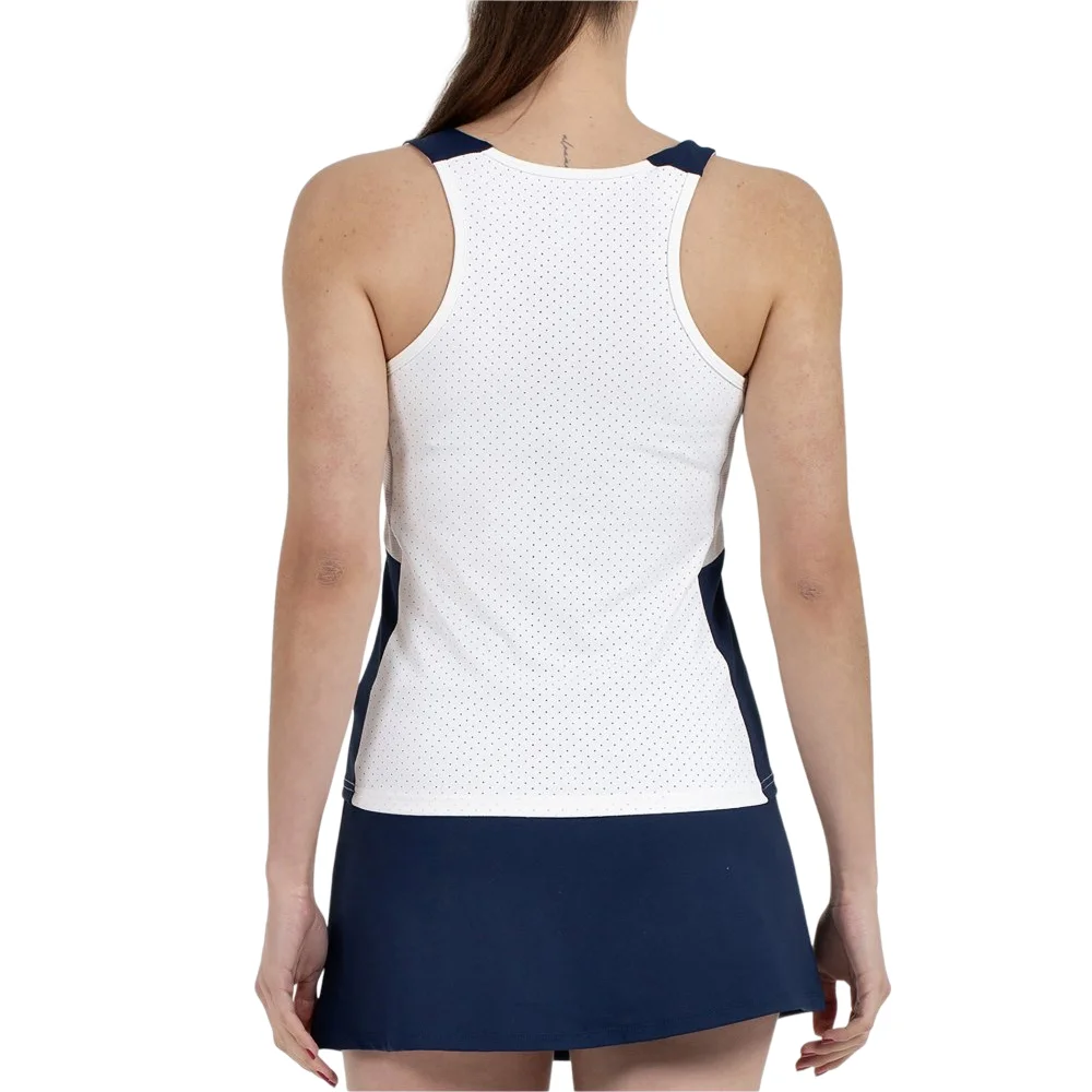 Bullpadel Porson Camiseta Blanca — camiseta de pádel ajustada - imagen 4