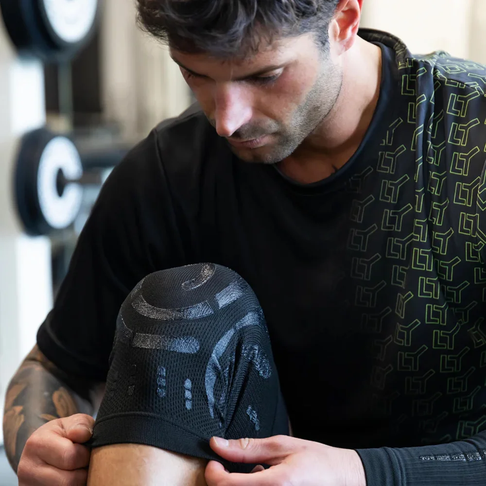 Floky KNEE Support Negro/Izquierda – Rodillera biomecánica para máxima estabilidad - imagen 5