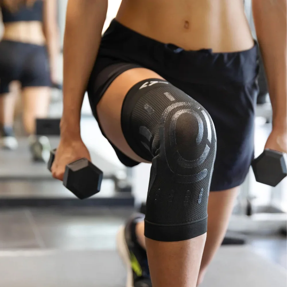 Floky KNEE Support Negro/Izquierda – Rodillera biomecánica para máxima estabilidad - imagen 8