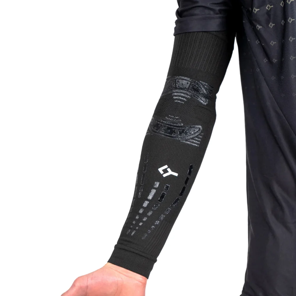 Floky NO STRAIN Evolution Arm Sleeve Basic Negro - 1 ud. - Talla M-L - imagen 8