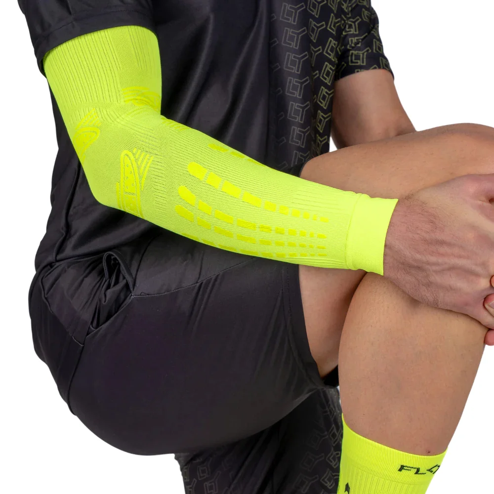 Floky NO STRAIN Evolution Arm Sleeve - Basic amarillo - Talla M-L - 1 ud - imagen 7